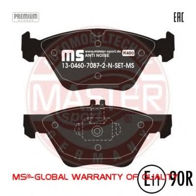 13046070872N-SET-MS MASTER-SPORT Brake Pad Set, disc brake