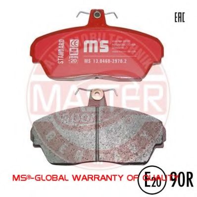 13046158642-SET-MS MASTER-SPORT Brake System Brake Pad Set, disc brake