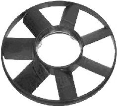 0640743 VAN WEZEL Fan Wheel, engine cooling