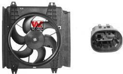 0910747 VAN+WEZEL Fan, radiator