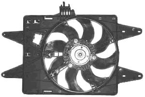 1636747 VAN+WEZEL Fan, radiator