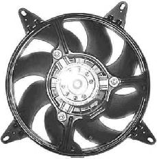 1708747 VAN+WEZEL Fan, radiator