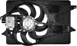 1828747 VAN+WEZEL Fan, radiator