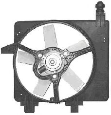 1831746 VAN+WEZEL Fan, radiator
