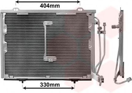 30005245 VAN WEZEL Condenser, air conditioning