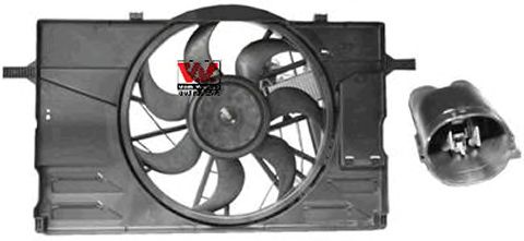 5942748 VAN+WEZEL Fan, radiator