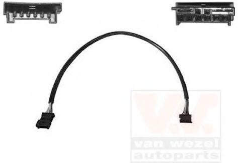 3077870 VAN+WEZEL Connecting Cable, outside mirror