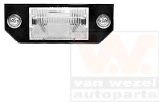 1862920 VAN+WEZEL Licence Plate Light