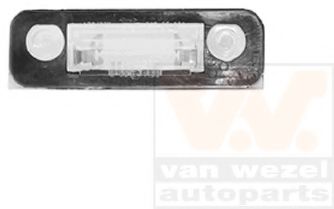 1825920 VAN+WEZEL Lights Licence Plate Light