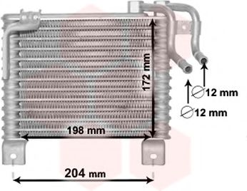 82003329 VAN+WEZEL Oil Cooler, engine oil