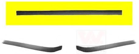 0640550 VAN+WEZEL Trim/Protective Strip, bumper