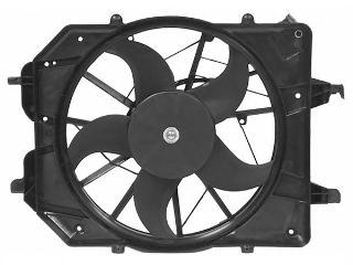 1858747 VAN+WEZEL Fan, radiator