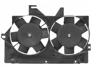 1898753 VAN+WEZEL Fan, radiator