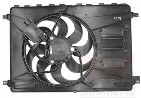 1881746 VAN+WEZEL Fan, radiator