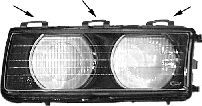 0640978M VAN+WEZEL Lights Diffusing Lens, headlight