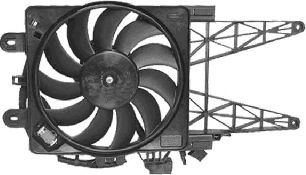 1620747 VAN+WEZEL Fan, radiator