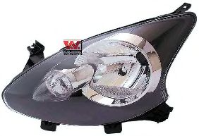 5403962V VAN+WEZEL Lights Headlight