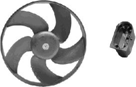 4028745 VAN+WEZEL Fan, radiator