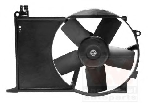 3776749 VAN+WEZEL Cooling System Fan, radiator