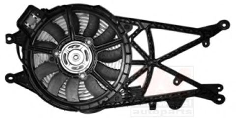 3781751 VAN+WEZEL Fan, radiator