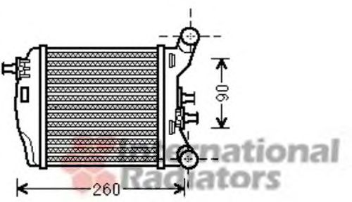 Kompressoriõhu radiaator