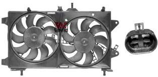 1622749 VAN+WEZEL Fan, radiator