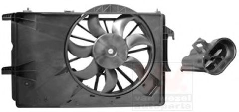 3781748 VAN+WEZEL Fan, radiator
