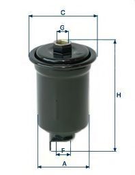 XB103 UNIFLUX+FILTERS Fuel filter
