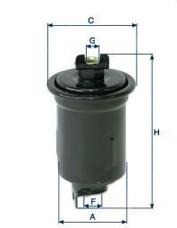 XB150 UNIFLUX+FILTERS Fuel filter