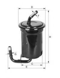 XB155 UNIFLUX+FILTERS Fuel filter