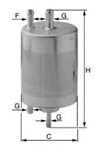 XB179 UNIFLUX FILTERS Fuel filter