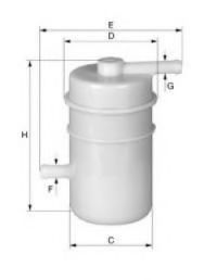 XB302 UNIFLUX+FILTERS Fuel filter