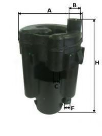 XB314 UNIFLUX FILTERS Fuel filter