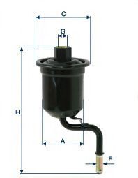 XB326 UNIFLUX+FILTERS Fuel Supply System Fuel filter