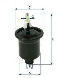 XB349 UNIFLUX+FILTERS Fuel Supply System Fuel filter