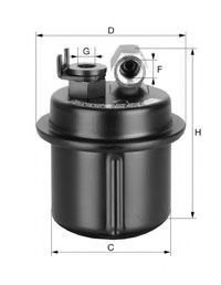 XB47 UNIFLUX FILTERS Fuel filter