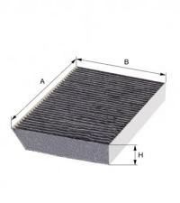 XC458 UNIFLUX+FILTERS Heating / Ventilation Filter, interior air