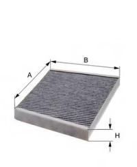 XCK109 UNIFLUX+FILTERS Heating / Ventilation Filter, interior air