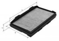 XCK250 UNIFLUX+FILTERS Heating / Ventilation Filter, interior air