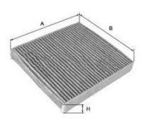 XCK451 UNIFLUX+FILTERS Heating / Ventilation Filter, interior air