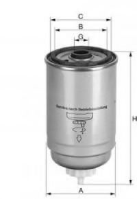 XN269 UNIFLUX FILTERS Fuel filter