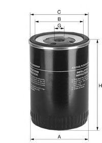 XN303 UNIFLUX FILTERS Fuel filter