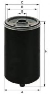 XN40 UNIFLUX+FILTERS Fuel Supply System Fuel filter