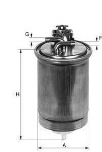 XN401 UNIFLUX FILTERS Fuel filter