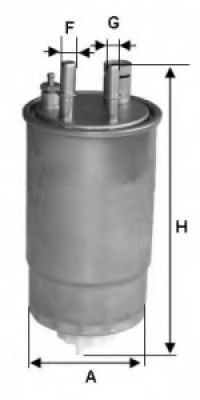 XN500 UNIFLUX FILTERS Fuel filter