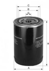XO110 UNIFLUX+FILTERS Lubrication Oil Filter