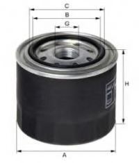 XO121 UNIFLUX+FILTERS Lubrication Oil Filter