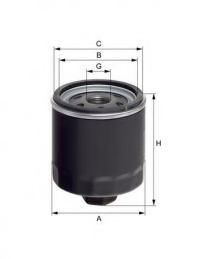 XO450 UNIFLUX+FILTERS Lubrication Oil Filter