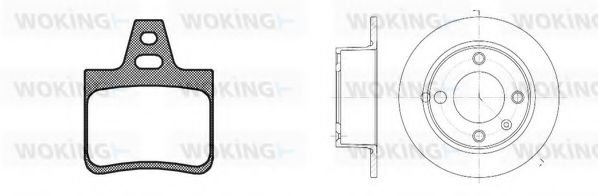 80023.00 WOKING Hydraulic Filter, steering system