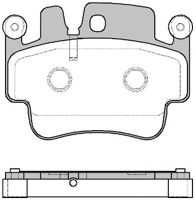 P8823.00 WOKING Brake System Brake Pad Set, disc brake